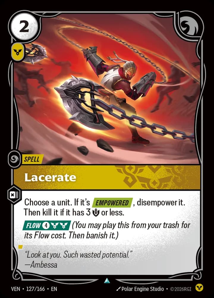 Lacerate